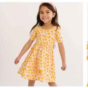Alice + Ames Short Sleeve Ballet Dress | Sweet Citrus